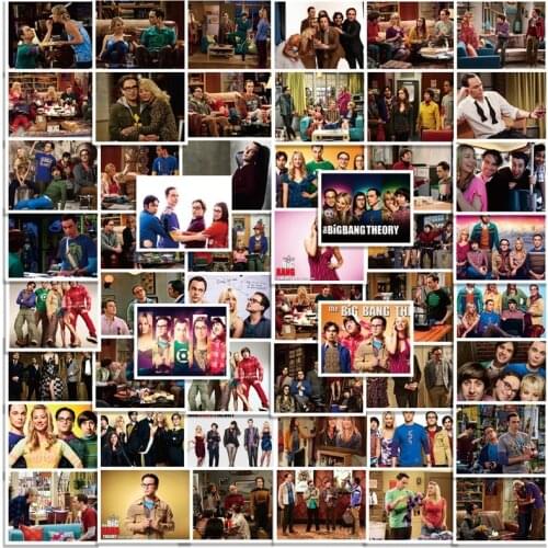 10/30/50PCS TBBT The Big Bang Theory TV Series Stickers Car Guitar Skateboard Laptop Phone Travel Luggage Bike Kid Toy Sticker