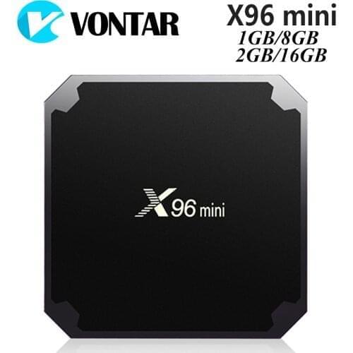 10pcs/Lot VONTAR X96 mini Android 7.1 TV BOX X96mini 2GB16GB Amlogic S905W Quad Core 2.4GHz WiFi Media Player set top Box