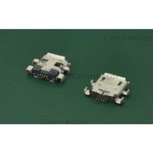 2pcs 5pin Female Micro USB Connector fit for Asus Google NEXUS 7 Micro USB Charger Charging DC Socket Port Connector