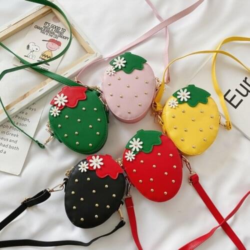 2020 Hot Sale Little Girls Crossbody Shoulder Bag Cute Fashion Outfit PU Leather HandBag Children Girls Bag