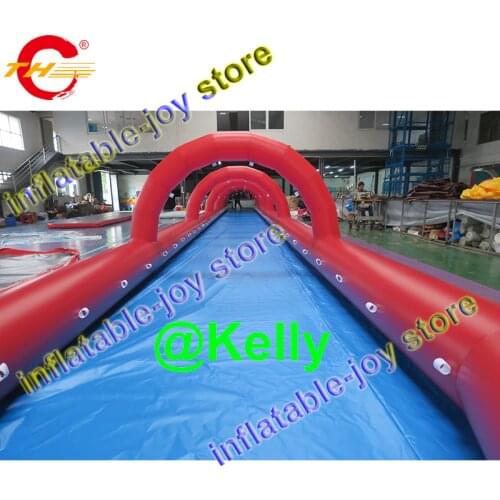 30x3x1.8mH giant inflatable slide the city, long inflatable slide n slip, giant inflatable water slide for summer party events