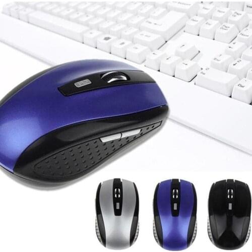 2.4GHz wireless Gaming Mouse USB Battery Powered Computer Cordless Mouse For Laptop Desktop PC