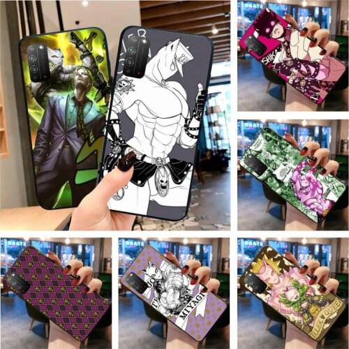 Anime JoJo Killer Queen Phone Case for Huawei Honor 30 20 10 9 8 8x 8c v30 Lite view 7A pro