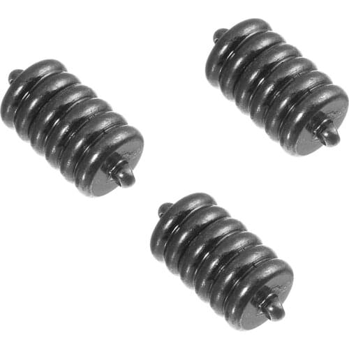 10pcs/lot Black Round Tube Spring Shape Copper Magnetic Clasps Hole 8*16mm fit DIY Bracelet Charm Beads Connector Finding