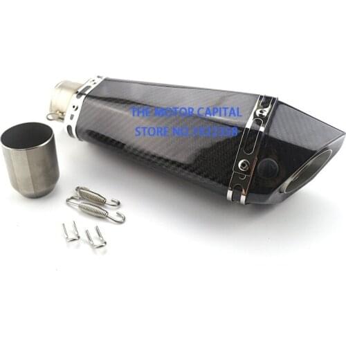 Good quality Universal Motorcycle Modifiy Muffler exhaust pipe for Motorbike Scooter ATV Dirt Bike Moped