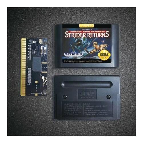 Strider Returns - 16 Bit MD Game Card for Sega Megadrive Genesis Video Game Console Cartridge