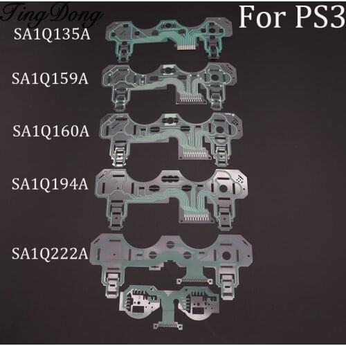 Controller Ribbon Circuit Board for PS3 Controller Dualshock 3 SA1Q135A SA1Q160A SA1Q159A SA1Q194A Vibration Conductive Film