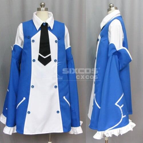 Hot Anime Pandora Hearts Echo Cosplay Costumes Blue Uniform Dress Female Party Role Play Prop Clothing Custom-Make Any Size