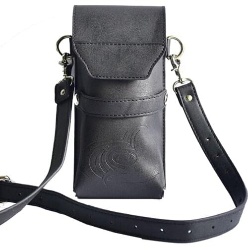 Leather Hair Scissor Holster Hairdressing Bag Pouch Holder for Hair Stylist Hair Scissors Bags