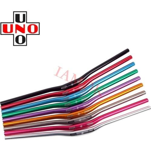 UNO HB-RB12L Mountain Bike Colour Handlebar 31.8mm Iamok 740/780/800mm Handlebars Ultra Light Bicycle Parts