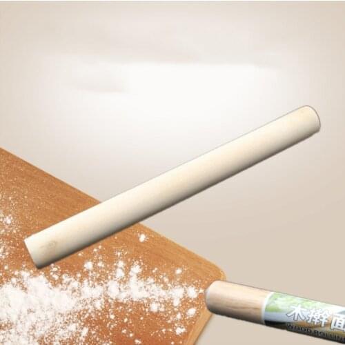 1Pcs/set Solid Wood Rolling Pin Baking Rool Dumplings Dough Roller Natural Healthy Germany Beech Rolling Pin