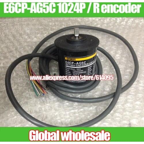 1pcs E6CP-AG5C 1024P / R absolute encoder for OMRON / 1024 line of high-precision angle encoder