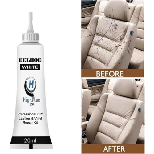 20ml Repair Tool Leather Repair Gel Car Seat Home Leather Complementary Color Repair Paste No Harm Chemical