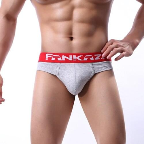 Men Seamless Underwear Mini String Bugle Pouch Slip Thongs G Strings Cotton Panties T-back Gay Tanga Hombre Bikini Ropa Interior