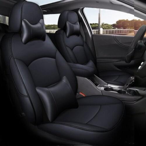 Custom Car Seat Covers For Chevrolet Select Malibu XL 2016 -2021 Years Faux Leather Auto Protection internal Decoration Cushion