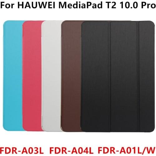 Tablet Case Stand Cover 10.1" For Huawei Mediapad T2 Pro FDR-A01w/A03L 10" Tablet Cases Protective mediapad T2 10 Covers
