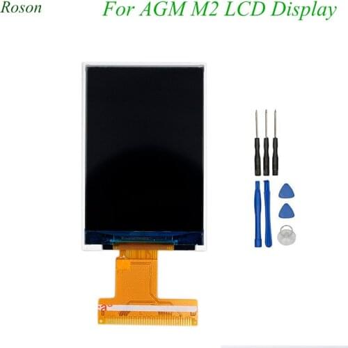 Roson for AGM M2 LCD Display 2.4 Inches Screen Digital Repair Parts Replacement For AGM M2+Tools