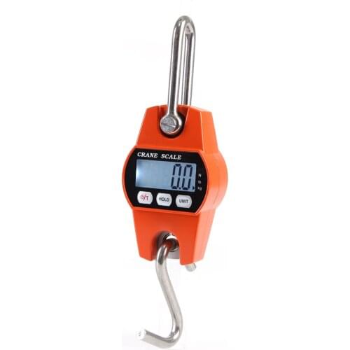 Mini LCD Digital 300kg Portable Industrial Electronic Heavy Duty Weight Hook Crane Hanging Scale Kitchen Weight Scale