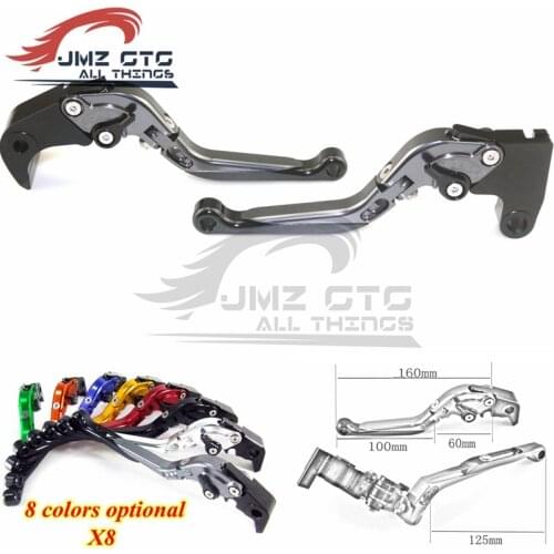 For DUCATI HYPERMOTARD 939/Strada 2018 Scrambler Desert Sled 2017 Aluminum CNC Adjustable Motorcycle Brake Clutch Lever