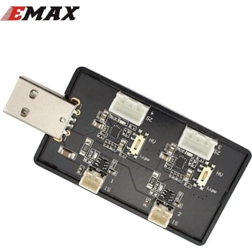 Emax Tinyhawk 2 Way 1S 2S Lipo Battery Charger USB Port for RC FPV RC Racing Drone Spare Part