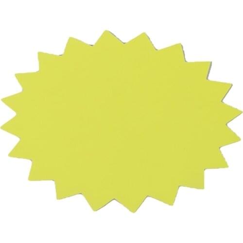 Fluorescent Paper Sign Cardboard Price List Explosive Tag