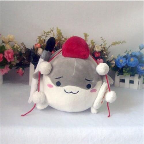 Touhou Project Cosplay Plush Toy Anime Inubashiri Momizi Pet Kamishirasawa Ball Doll Soft Filling Pillow 36cm Cartoon Cushion