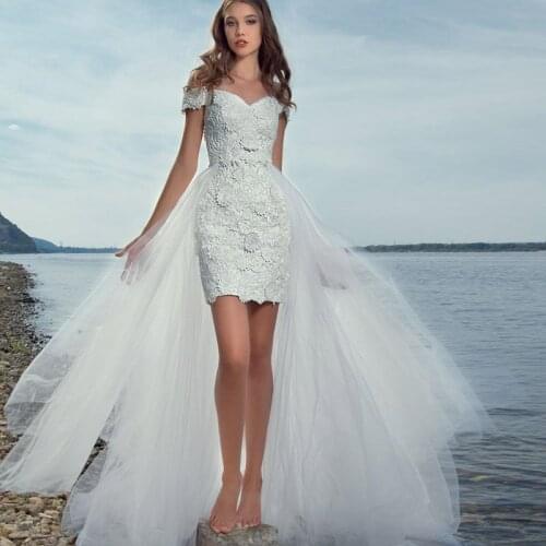 Lampades Beach Wedding Dresses