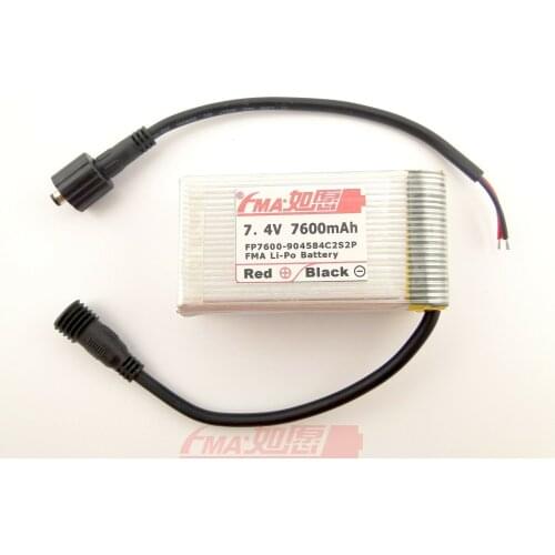 FMA Li-Po Battery 7.4V 7600mAh for MagicShine LED Bike Light 904584C2S2P
