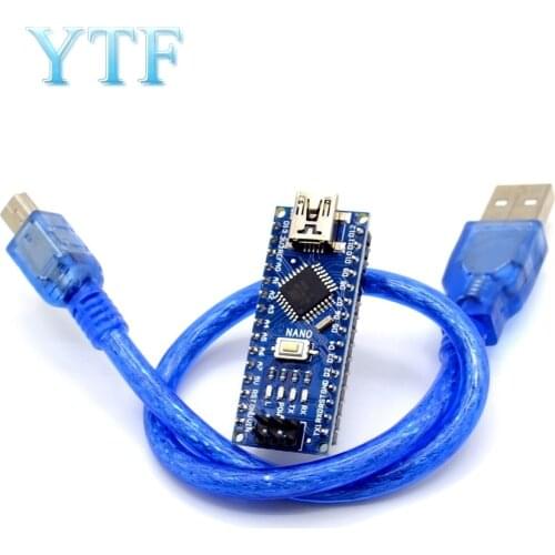 Nano 3.0 Mini USB Driver ATmega328 5V 16M Micro Controller Board Nano CH340 V3.0 For Arduino With Usb Cable