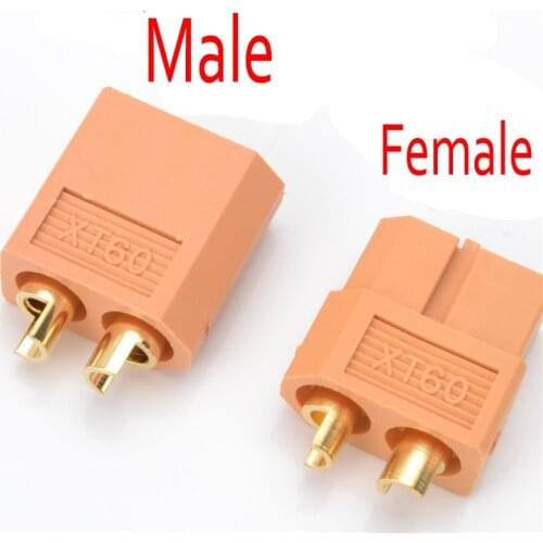 NEW 5 pairs XT60 XT-60 Male Female Bullet Connectors Plugs For RC Lipo Battery (5 pair) Wholesale