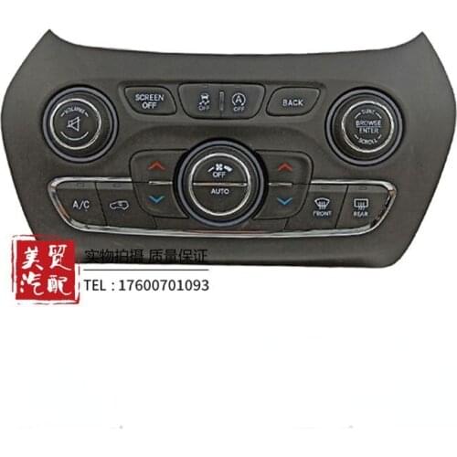 Original for Jeep Cherokee Air Conditioner Switch Volume Knob Control Panel Free Light Air Conditioner Panel Switch
