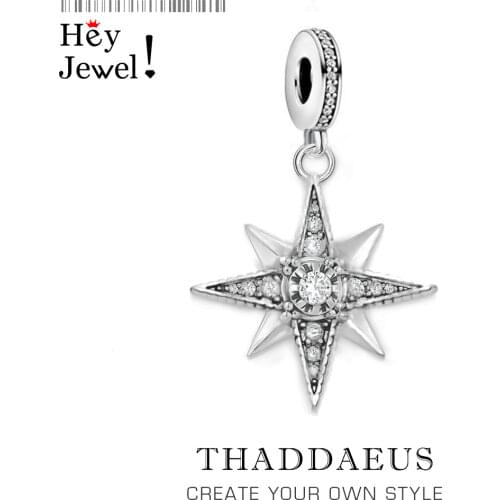 Charms Royalty Star 2019 New 925 Sterling Silver Lobster Clasp Pendants Fashion Jewelry Making Handmade Craft For Women