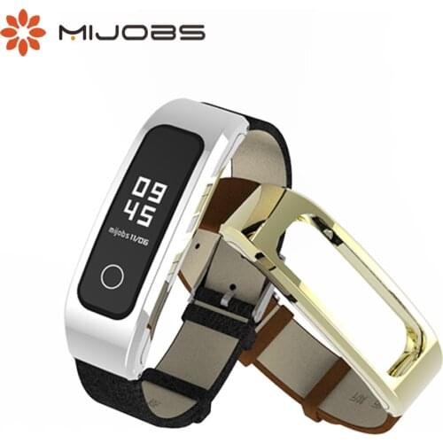 Strap for Honor Band 4 Running Version Wristbands Bracelet PU Leather Replacement Wrist Belt for Huawei Running 4 Smart Watch
