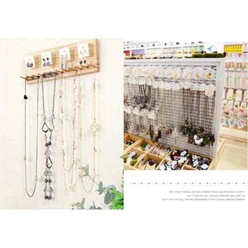 Q39C Earring Storage Rack Wall-mounted Jewelry Storage Rack Necklace Display Rack Jewelry Display Rack Bracelets Storage Rack