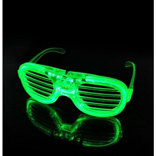 Boy Girl Adult Shutter LED Glasses Glowing Light Luminous Lighting for Cosplay Costume Birthday Party Christmas Xmas Halloween