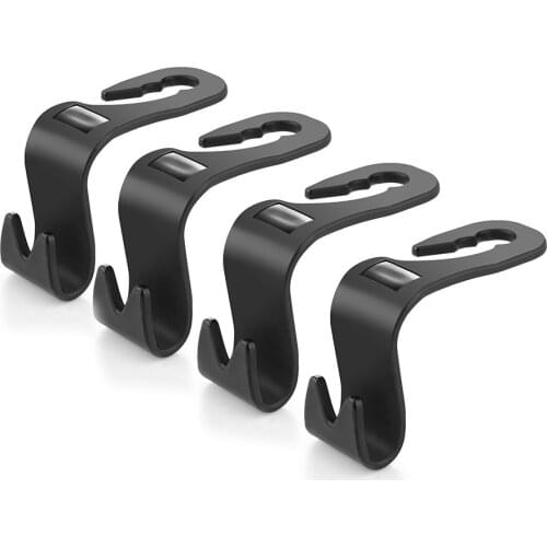 Universal Car Seat Back Hook Car Accessories Interior Portable Hanger Holder Storage for Car Bag Purse Cloth Decoration Styling