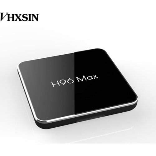 VHXSIN 2pcs/lot H96 Max X2 Amlogic S905X2 BT Quad Core 4K*2K Android 8.1 TV Box ddr4 4GB 32GB IPTV smart tv box
