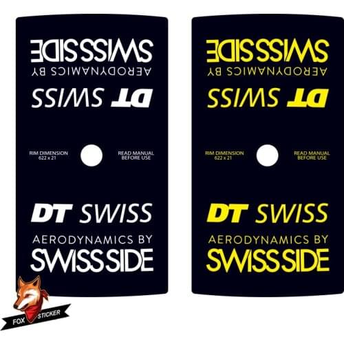 Air Nozzle Valve Hole Sticker Road Bike Carbon Blade Wheel Mountain Bike Stickers Custom for DT Wheel