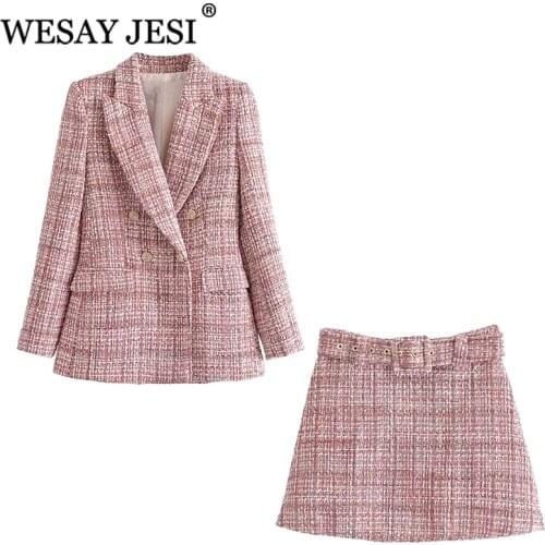 Женские деловые юбочные костюмы Wesay Jesi China At AliExpress