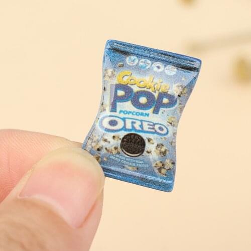 2021 10PCS Miniature Dollhouse Simulation Food Mini Chocolate candy Doll Accessories