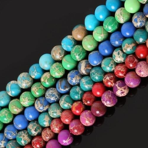 63pcs 6mm Round Beads Loose Bedas For Jewelry Making Findings Necklace Bracelet Earrings Findings