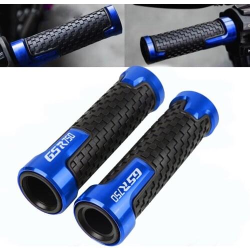7/8'' 22mm Motorcycle Accessories Handle Bar Hand Bar Handlebar Gripsr Motorbike Handle bar Grip For Suzuki GSR750 2011-2019