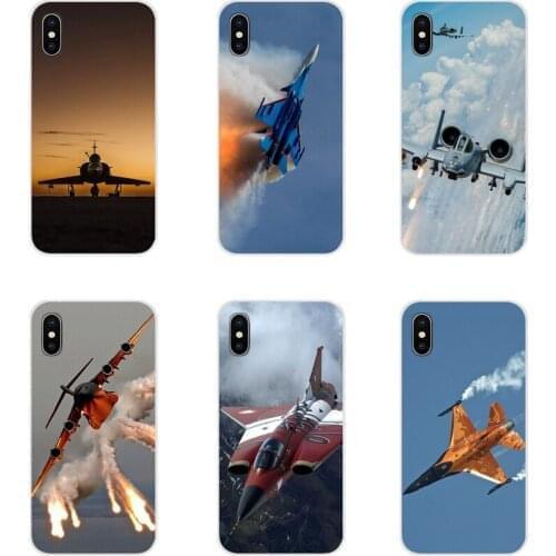 Jet Fighters Plane Accessories Phone Shell Covers For Samsung Galaxy A3 A5 A7 A9 A8 Star A6 Plus 2018 2015 2016 2017