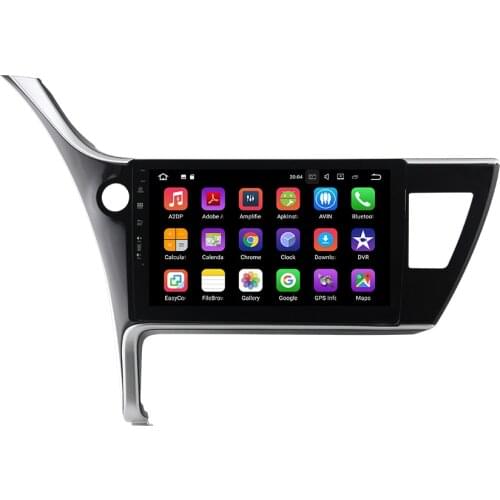 10.1 inch 2+16 GB android car audio gps for Toyota corolla 2017 car radio with dvr/camera/wifi/bt/usb/obd/3g/tv