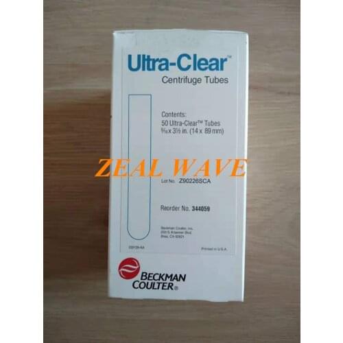 Beckman Coulter 344059 Ultracentrifuge Tube UC Material 50Pcs/Box 344059
