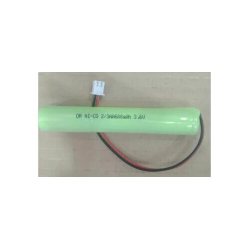 Free shipping 2pcs/lot 3.6v 2/3AA ni-cd rechargeable battery pack 2/3aa battery pack for emergency light
