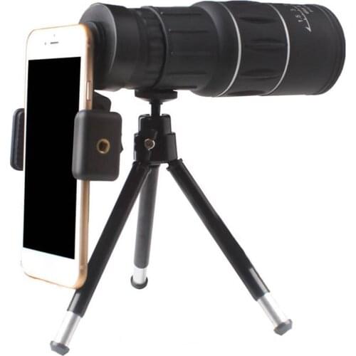 16x52 Dual Focus, Zoom Optical Phone Lens, Monocular Non-Infrared, Low Light Night Vision Hunting Binoculars, Travel Binoculars