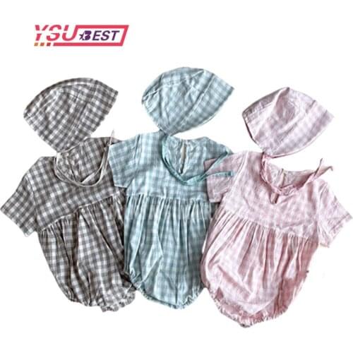 Toddler Girls Bodysuits Newborn Clothes Baby Bodysuits Pure Cotton Infant Boys Jumpsuits Palid Baby Girls Outfit Baby One Piece
