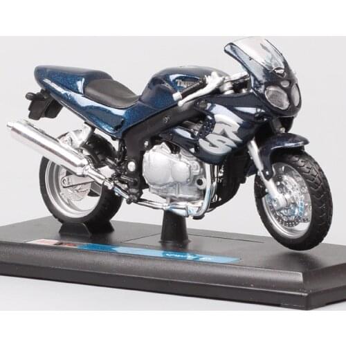 Childrens Maisto 1/18 TRIUMPH SPRINT RS Sport touring bike small scales model motorcycle Diecasts Toy Vehicles moto collection