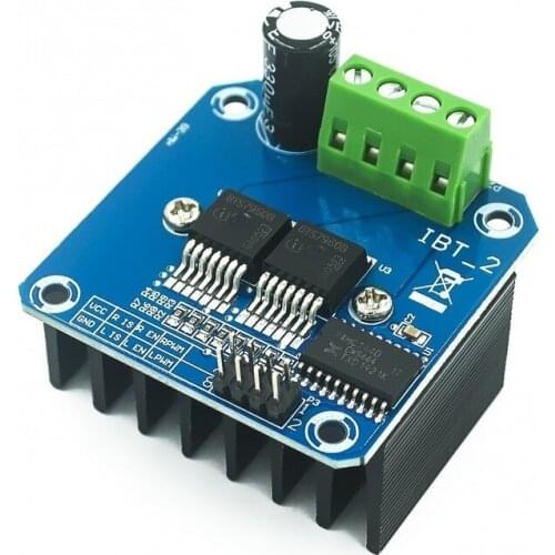 Double BTS7960 43A H-bridge High-power Motor Driver module/smart car